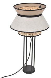 Lampade da tavolo MARKET SET, Singapour DBL, Beige, Soggiorno, Tessuto / Tessile, Design
