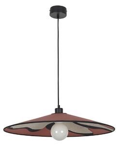 Lampada a sospensione MARKET SET, Sonia Laudet, dimmerabile, Rosa / Rosé, Soggiorno, Tessuto / Tessile, Design