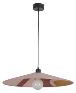 Lampada a sospensione MARKET SET, Sonia Laudet, dimmerabile, Rosa / Rosé, Soggiorno, Tessuto / Tessile, Design