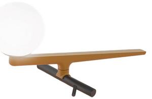 Lampade da tavolo Artemide, Yanzi, dimmerabile, Dorato / Ottone, Soggiorno, Metallo, Design