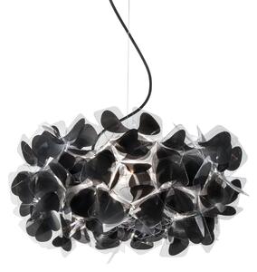 Lampada a sospensione Slamp, Clizia Mama Non Mama, dimmerabile, Nero, Soggiorno, Plastica, Design