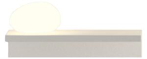 Applique da parete Vibia, SUITE, Bianco, Soggiorno, Plastica, Design