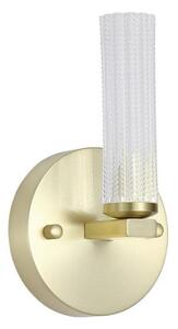 Searchlight 10371SB - Applique da parete per bagno LED dimmerabile ABERDEEN LED/7W/230V IP44 ottone