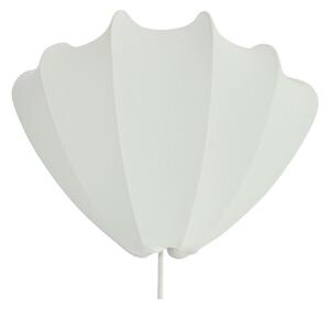 Applique da parete Watt & Veke, Anna, Bianco, Camera da letto, Tessuto / Tessile, Design