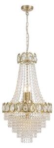 Searchlight 1611-6SB - Lampadario a sospensione con catena LOUIS PHILLIPE 6xE14/60W/230V
