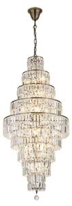 Searchlight 1500-13AB - Lampadario a catena EMPIRE 13xE14/60W/230V