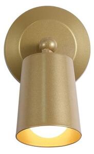 Searchlight 23340GO - Applique da parete LED ricaricabile e dimmerabile CONE LED/1,5W/5V, dorata