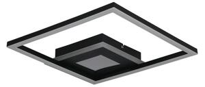 Searchlight 44250BK - plafoniera da soffitto LED dimmerabile QUADRATE LED/24W/230V 36x36 cm