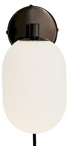 Applique da parete Watt & Veke, Noor, Bianco, Soggiorno, Vetro, Moderno