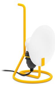 Lampade da tavolo Stilnovo, Bugia, Giallo, Soggiorno, Metallo, Design