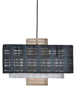 Lampada a sospensione Forestier, Matrix, dimmerabile, Nero, Soggiorno, Design