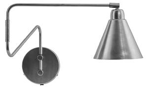 Applique da parete House Doctor, dimmerabile, Grigio, Soggiorno, Metallo, Moderno