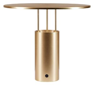 Lampade da tavolo Piet Hein, Tempel280, dimmerabile, Dorato / Ottone, Camera da letto, Alluminio, Design