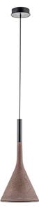 Lampada a sospensione Foscarini, Aplomb, dimmerabile, Marrone / Ruggine, Cucina, Cemento, Design