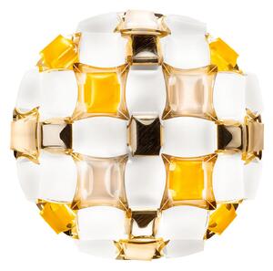 Plafoniera Slamp, Mida, dimmerabile, Beige, Soggiorno, Plastica, Design