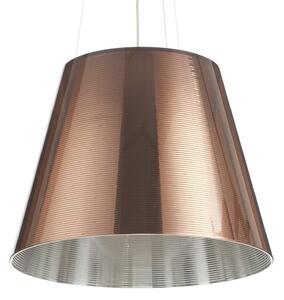 Lampada a sospensione FLOS, KTRIBE, dimmerabile, Bronzo / Ottone anticato, Soggiorno, Plastica, Design