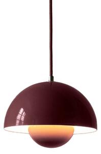 Lampada a sospensione &Tradition, Flowerpot VP1, dimmerabile, Rosa / Rosé, Soggiorno, Metallo, Design