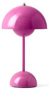 Lampade da tavolo &Tradition, Flowerpot VP9, dimmerabile, Rosa / Rosé, Soggiorno, Plastica, Design