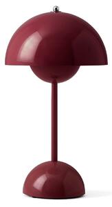 Lampade da tavolo &Tradition, Flowerpot VP9, dimmerabile, Viola, Soggiorno, Plastica, Design