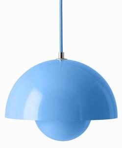 Lampada a sospensione &Tradition, Flowerpot VP1, dimmerabile, Blu, Soggiorno, Metallo, Design