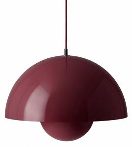 Lampada a sospensione &Tradition, Flowerpot VP7, dimmerabile, Viola, Soggiorno, Metallo, Design
