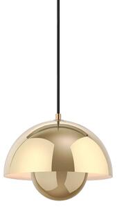 Lampada a sospensione &Tradition, Flowerpot VP1, dimmerabile, Dorato / Ottone, Soggiorno, Metallo, Design