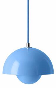 Lampada a sospensione &Tradition, Flowerpot VP10, dimmerabile, Blu, Soggiorno, Metallo, Design