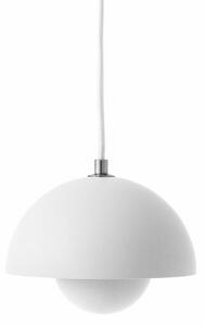 Lampada a sospensione &Tradition, Flowerpot VP10, dimmerabile, Bianco, Soggiorno, Metallo, Design