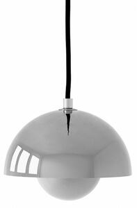 Lampada a sospensione &Tradition, Flowerpot VP10, dimmerabile, Metallizzato, Soggiorno, Metallo, Design