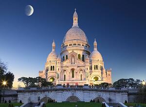 Fotografia Paris landmark of Montmartre church, seng chye teo