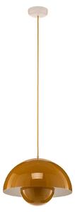 Lampada a sospensione &Tradition, Flowerpot VP7, dimmerabile, Giallo, Soggiorno, Metallo, Design