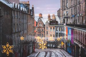 Fotografia Winter in Edinburgh Scotland, StephenBridger