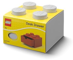Scatola da tavolo grigia con cassetto Brick - LEGO®
