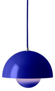Lampada a sospensione &Tradition, Flowerpot VP1, dimmerabile, Blu, Soggiorno, Metallo, Design