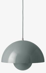 Lampada a sospensione &Tradition, Flowerpot VP7, dimmerabile, Grigio, Soggiorno, Metallo, Design