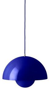Lampada a sospensione &Tradition, Flowerpot VP7, dimmerabile, Blu, Soggiorno, Metallo, Design