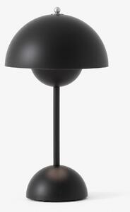 Lampade da tavolo &Tradition, Flowerpot VP9, dimmerabile, Nero, Soggiorno, Plastica, Design