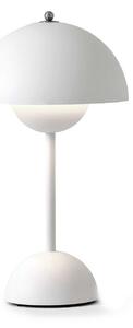 Lampade da tavolo &Tradition, Flowerpot VP9, dimmerabile, Bianco, Soggiorno, Plastica, Design