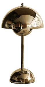 Lampade da tavolo &Tradition, Flowerpot VP9, dimmerabile, Dorato / Ottone, Soggiorno, Plastica, Design