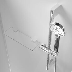 Cabina doccia 85x85 MARWELL doccia completa Fresh Shower Square - 85x85x205cm - doccia completa con accesso angolare - con porte scorrevoli - profili in alluminio di alta qualità