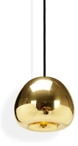 Lampada a sospensione Tom Dixon, Void mini, dimmerabile, Dorato / Ottone, Soggiorno, Ottone, Design