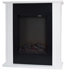 Caminetto elettrico Syntrox a libera installazione con effetto fiamma FSK-2000W-Elm
