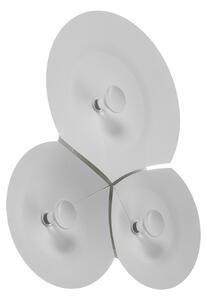 Applique da parete Luceplan, Bulbullia, dimmerabile, Bianco, Soggiorno, Metallo, Design