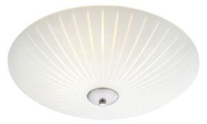 Plafoniera Markslöjd, Cut, dimmerabile, Bianco, Soggiorno, Vetro