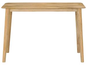 Tavolo da Pranzo 112x52x76 cm in Legno Massello di Mango