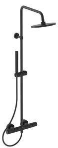 Ideal Standard CeraTherm - Set doccia termostatico, diametro 20 cm, nero seta A7586XG