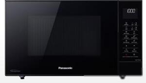 Panasonic Forno Microonde Combinato Ventilato con Grill Capacit 27 Litri Potenza 1000 Watt Inverter colore Nero - NN-CT56RBEPG