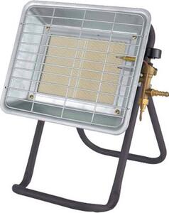 Vinco Stufa a Gas a Pannello Infrarossi Portatile Potenza 3.5 kW colore Grigio - 71409