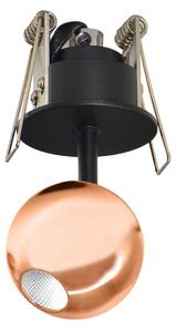 Faretto LED da incasso a soffitto Beneito & Faure Mini Bora Recessed 4,5W, fascio 38°, 2700K, colore Oro Rosa, orientabile - Beneito & Faure