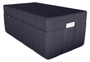 POKAR copertura per materasso pieghevole 3 pezzi materasso pieghevole per ospiti letto da campeggio letto pieghevole, dimensioni: copertura 120 x 195, colore: antracite